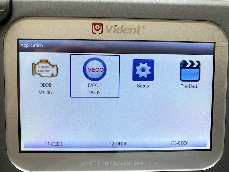 IVECO Daily Diagnostic Tool Coverage